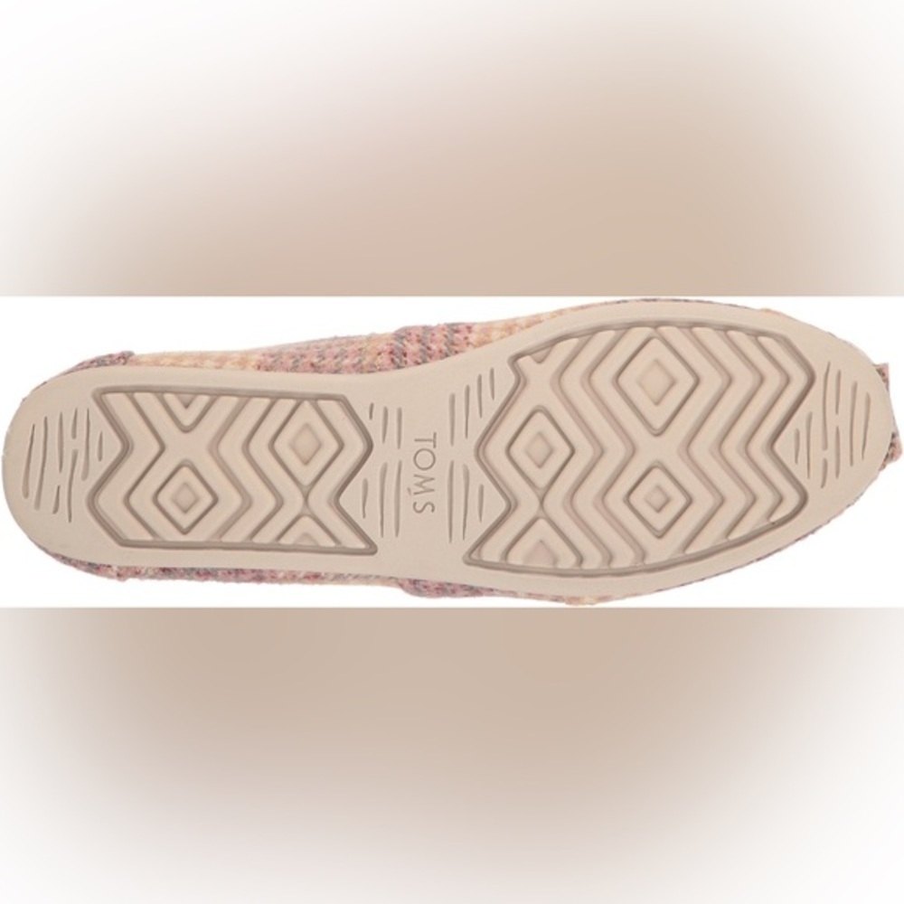 NWT! Toms‎ Pink Quartz Alpargata - Tweed - Picture 4 of 7